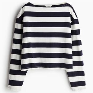 H&M Boatneck Long Sleeve Tee